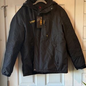 Black Men's Ski Jacket